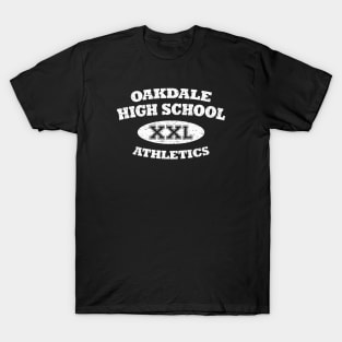 Oakdale High School Athletics (White/Worn) T-Shirt